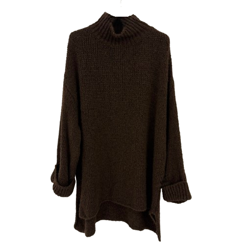 PULLOVER Pulloverkleid `Cozy Piece´, chocolate