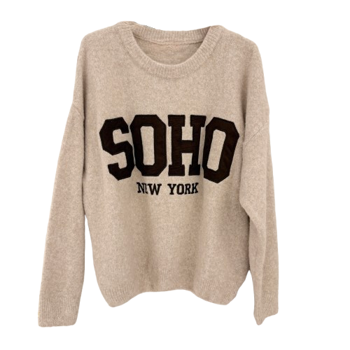 PULLOVER `SOHO´, beige