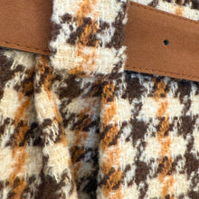 Lade das Bild in den Galerie-Viewer, HOSE `Parisienne´ (Tweed/Wide Leg), karriert
