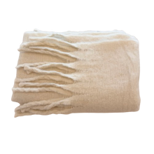 Lade das Bild in den Galerie-Viewer, SCHAL `Cozy´, crème
