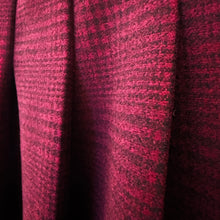 Lade das Bild in den Galerie-Viewer, ROCK `Cool Plissee´ (Mini + Gürtel), burgundy
