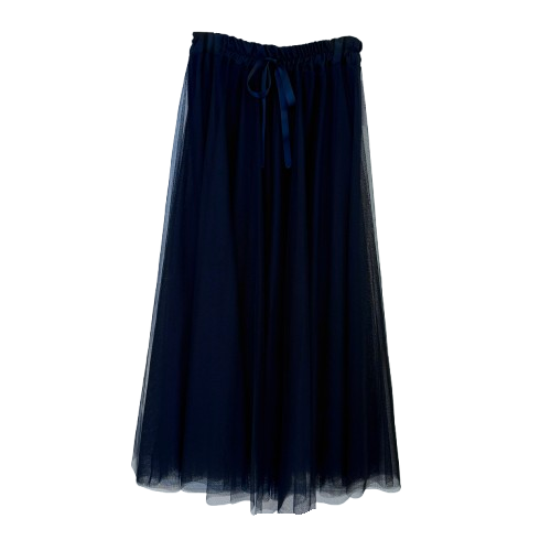 TÜLLROCK `Princess´ (Maxi), navy blue