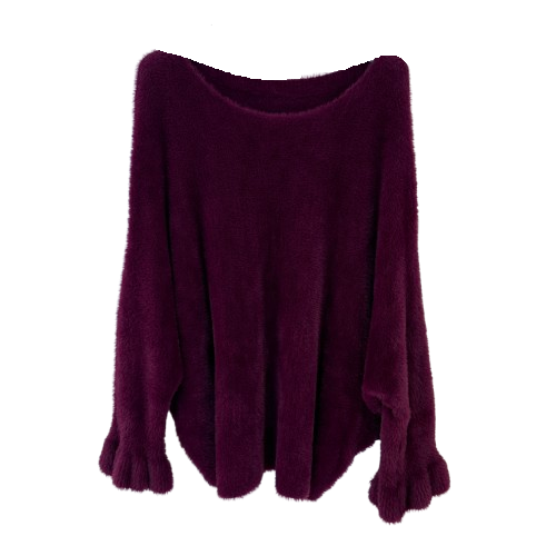 PULLOVER Ultracozy, burgundy