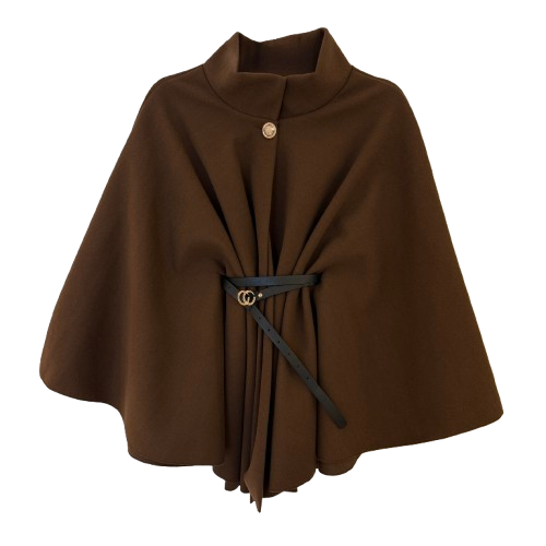 PONCHO `Elegant´, chocolate
