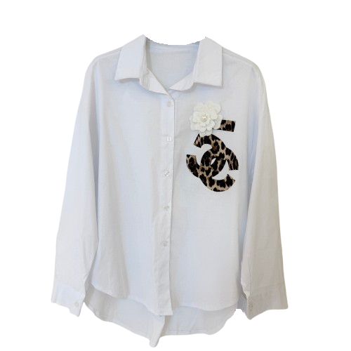 BLUSE `Camelia´, weiß