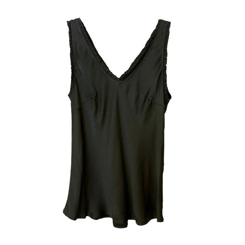 TOP Little Ruffles, dark espresso