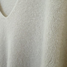 Lade das Bild in den Galerie-Viewer, PULLOVER `Pastel´ (Halbarm/Alpaka), taupe
