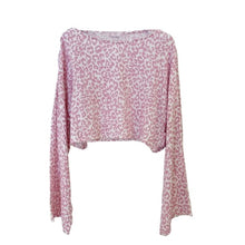 Lade das Bild in den Galerie-Viewer, TOP `Sweet Leo´ (Musselin), flamingo
