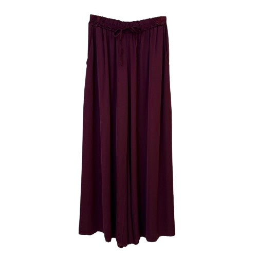 HOSE Silky (Wide Leg), burgundy