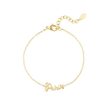 Lade das Bild in den Galerie-Viewer, ARMBAND `Paris´, gold
