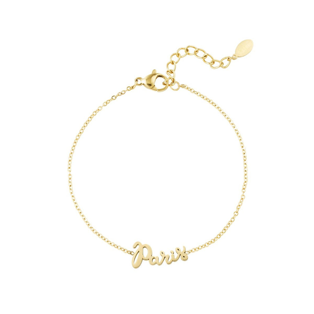 ARMBAND `Paris´, gold