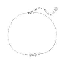 Lade das Bild in den Galerie-Viewer, ARMBAND `Glam Bow´, silber
