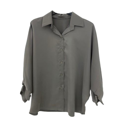 BLUSE `Classy´, taupe