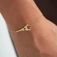 Lade das Bild in den Galerie-Viewer, ARMBAND `Eiffelturm´, gold
