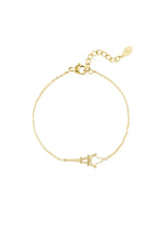 Lade das Bild in den Galerie-Viewer, ARMBAND `Eiffelturm´, gold
