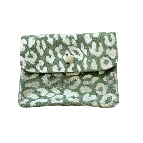 TASCHE Minibag `Leo´, oliv-silber