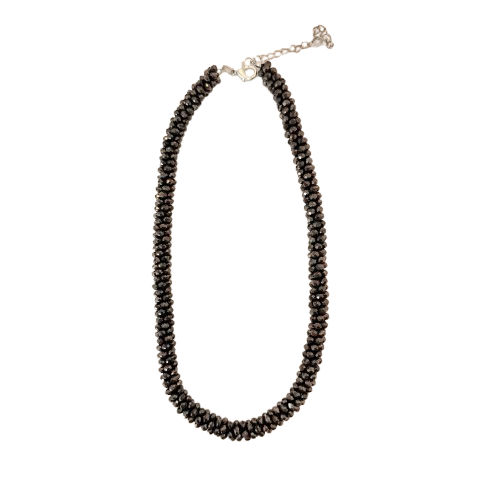 KETTE `Million Pearls´ (elast.), dark espresso