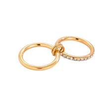Lade das Bild in den Galerie-Viewer, RING 2 Layer (Glam), gold
