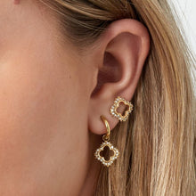 Lade das Bild in den Galerie-Viewer, OHRSTECKER Diamond Flower, gold
