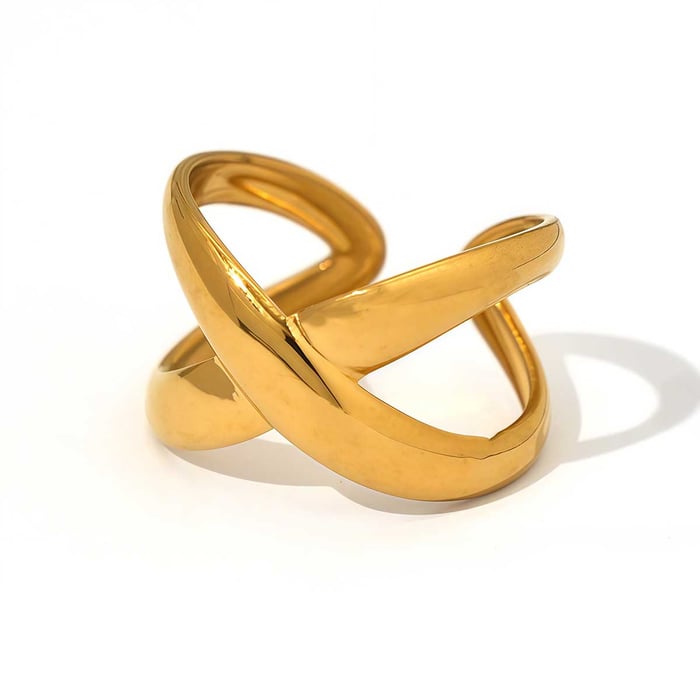 RING X, gold