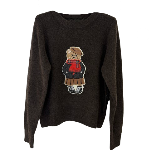 PULLOVER `Teddy´, chocolate