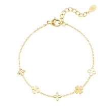 Lade das Bild in den Galerie-Viewer, ARMBAND `Little Charms´, gold
