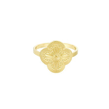 Lade das Bild in den Galerie-Viewer, RING Big Flower, gold
