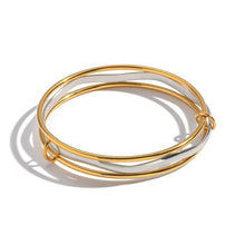 Lade das Bild in den Galerie-Viewer, ARMREIF 3 Layers, bicolor
