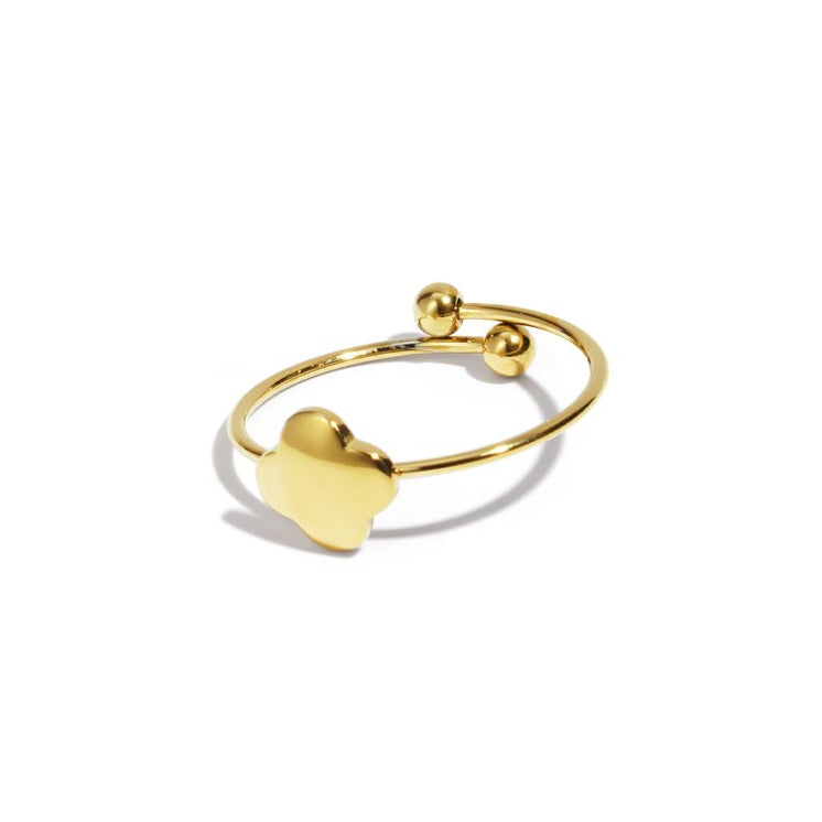 RING Flower, gold