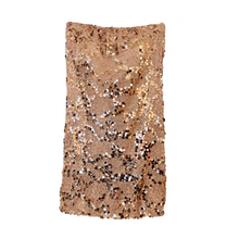 Lade das Bild in den Galerie-Viewer, KLEID `So Sweet &amp; Glammy´ (Mini), beige
