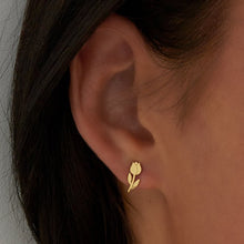Lade das Bild in den Galerie-Viewer, OHRSTECKER Tulip, gold
