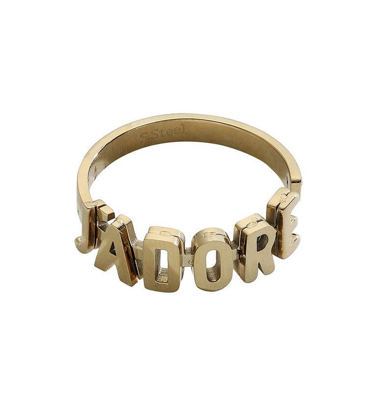 RING Adore, gold