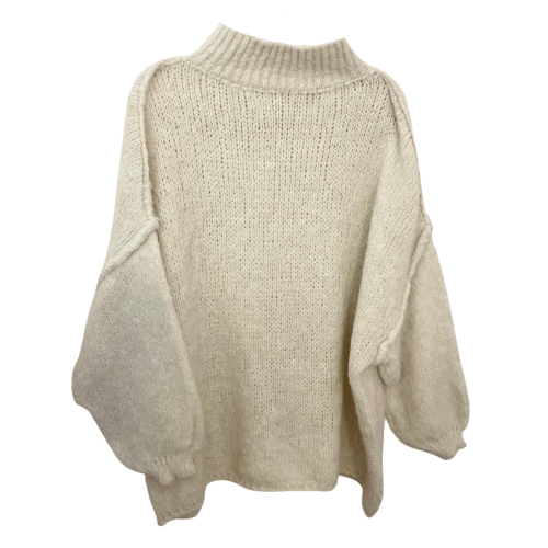 PULLOVER `So so cozy´, beige